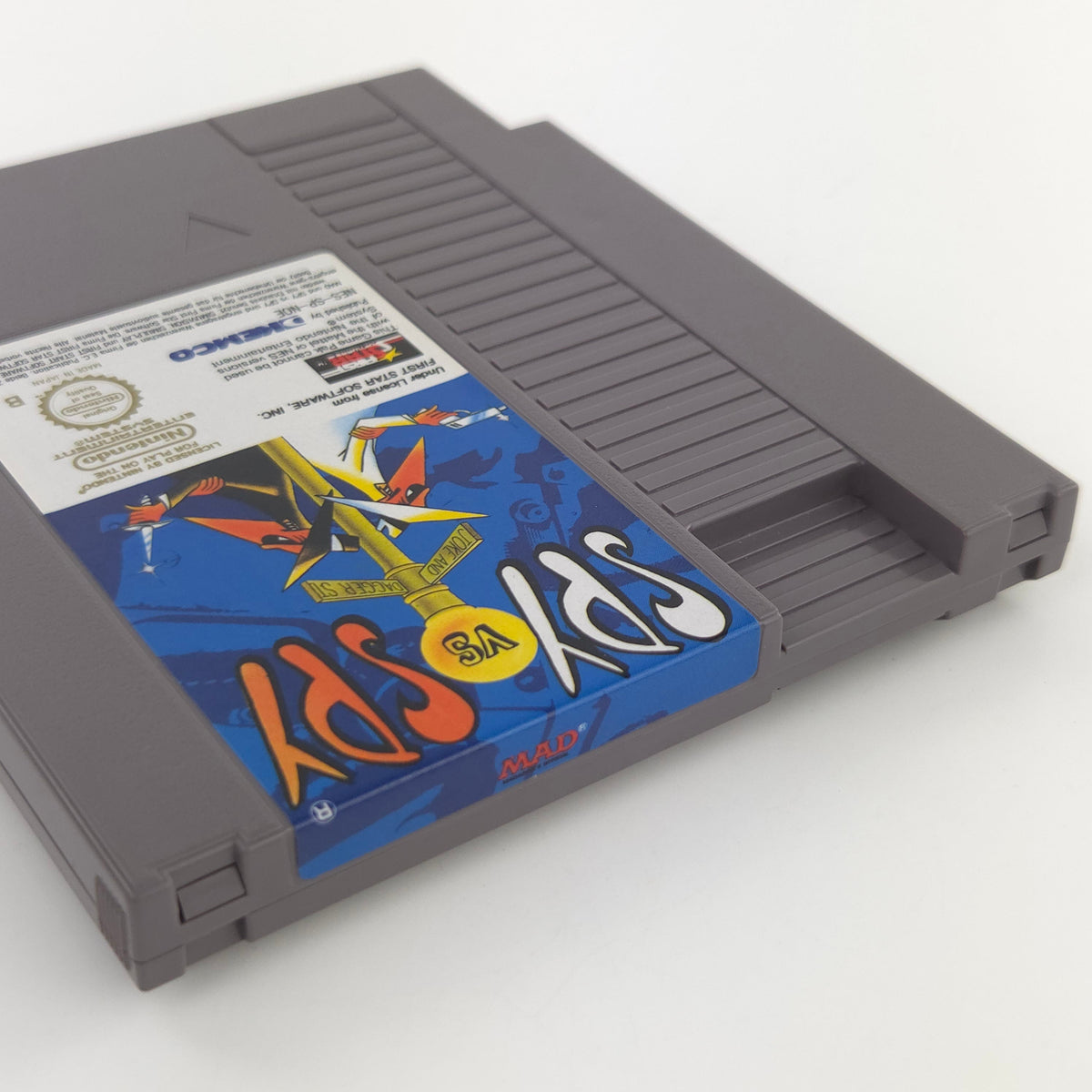 Nintendo NES Spiel Spy VS Spy Modul Schuber KEMCO NOE