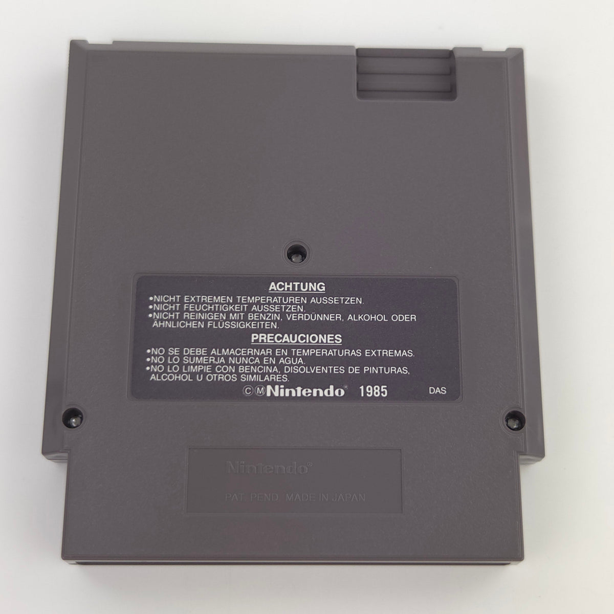 Nintendo NES Spiel Spy VS Spy Modul Schuber KEMCO NOE