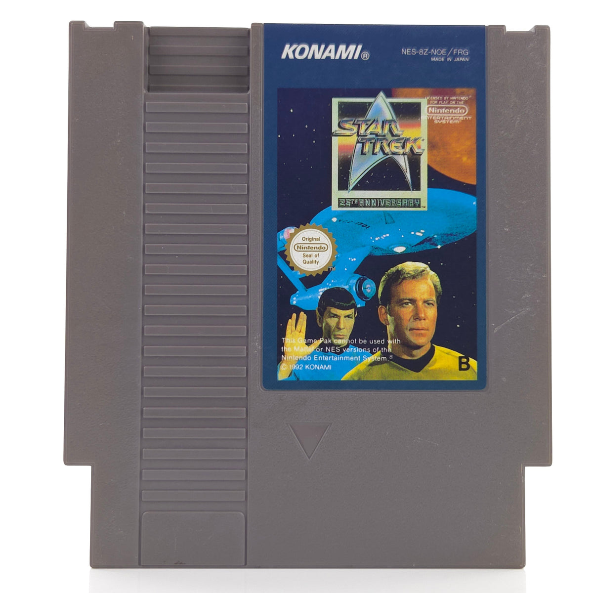 Nintendo NES Spiel Star Trek 25th Anniversary PAL NOE