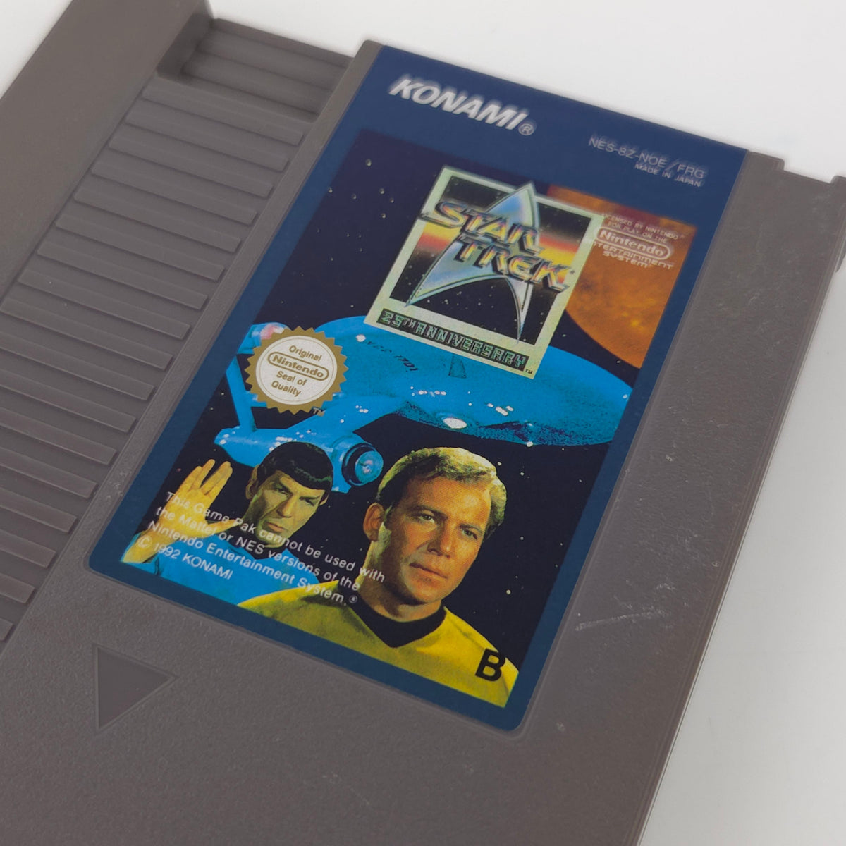Nintendo NES Spiel Star Trek 25th Anniversary PAL NOE