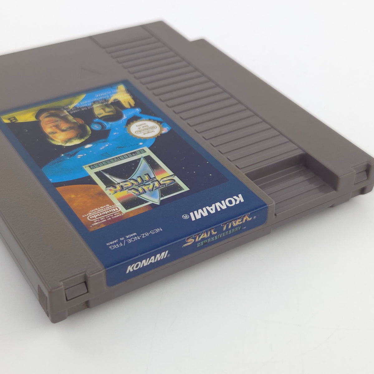 NES Spiel Star Trek Modul Schutzhülle PAL B NOE FRG