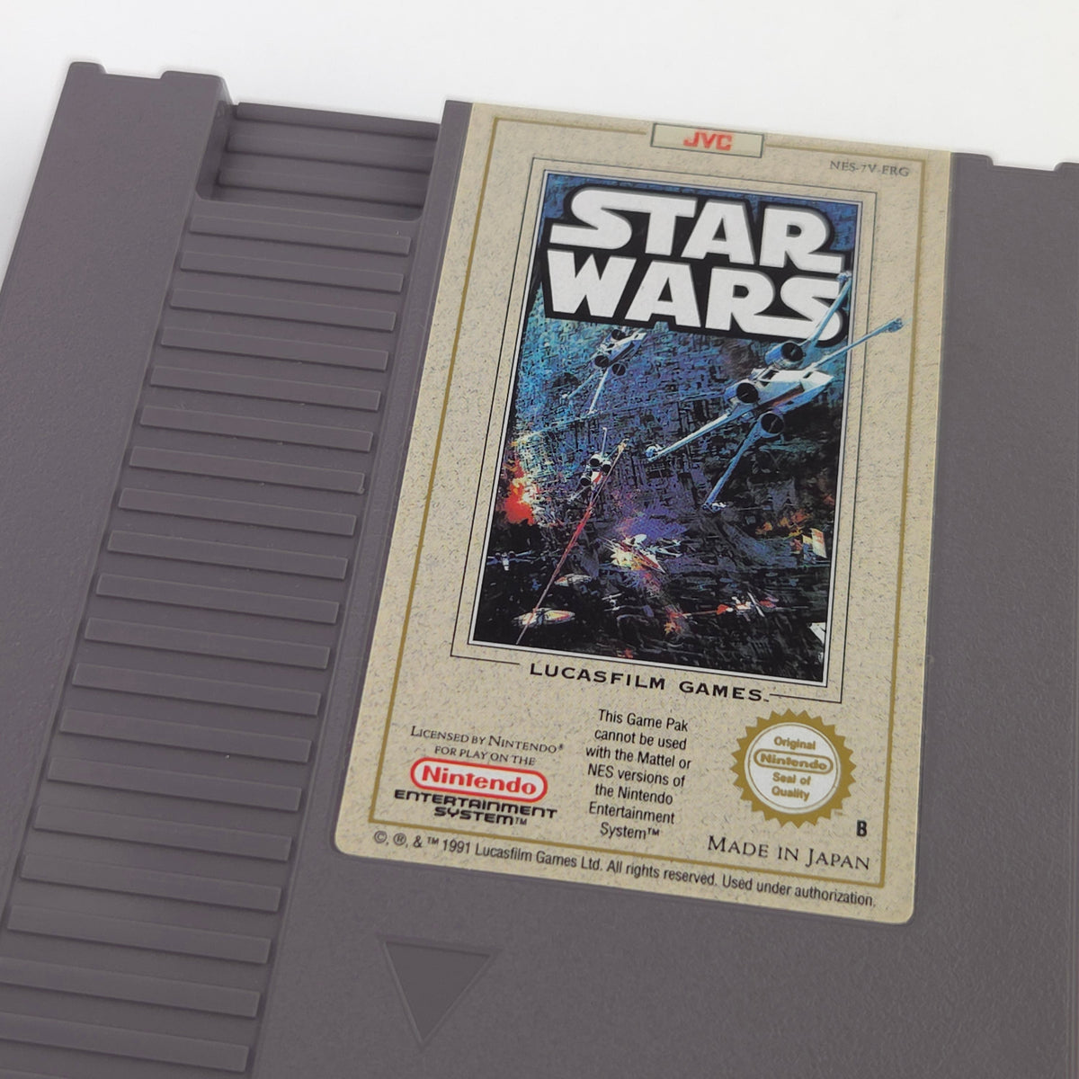 Nintendo NES Spiel Star Wars Modul mit Schutzhülle PAL B