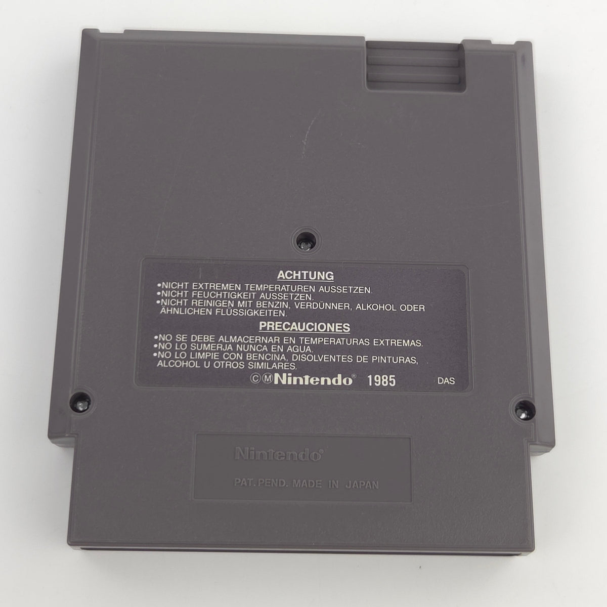 NES Spiel Star Wars Empire Strikes Back Modul Hülle PALB