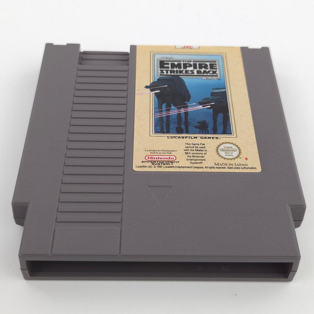 NES Spiel Star Wars Empire Strikes Back Modul Hülle PALB
