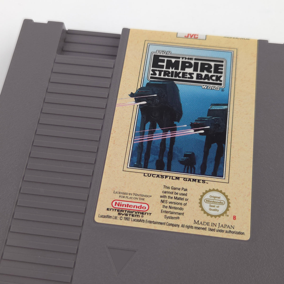 NES Spiel Star Wars Empire Strikes Back Modul Hülle PALB