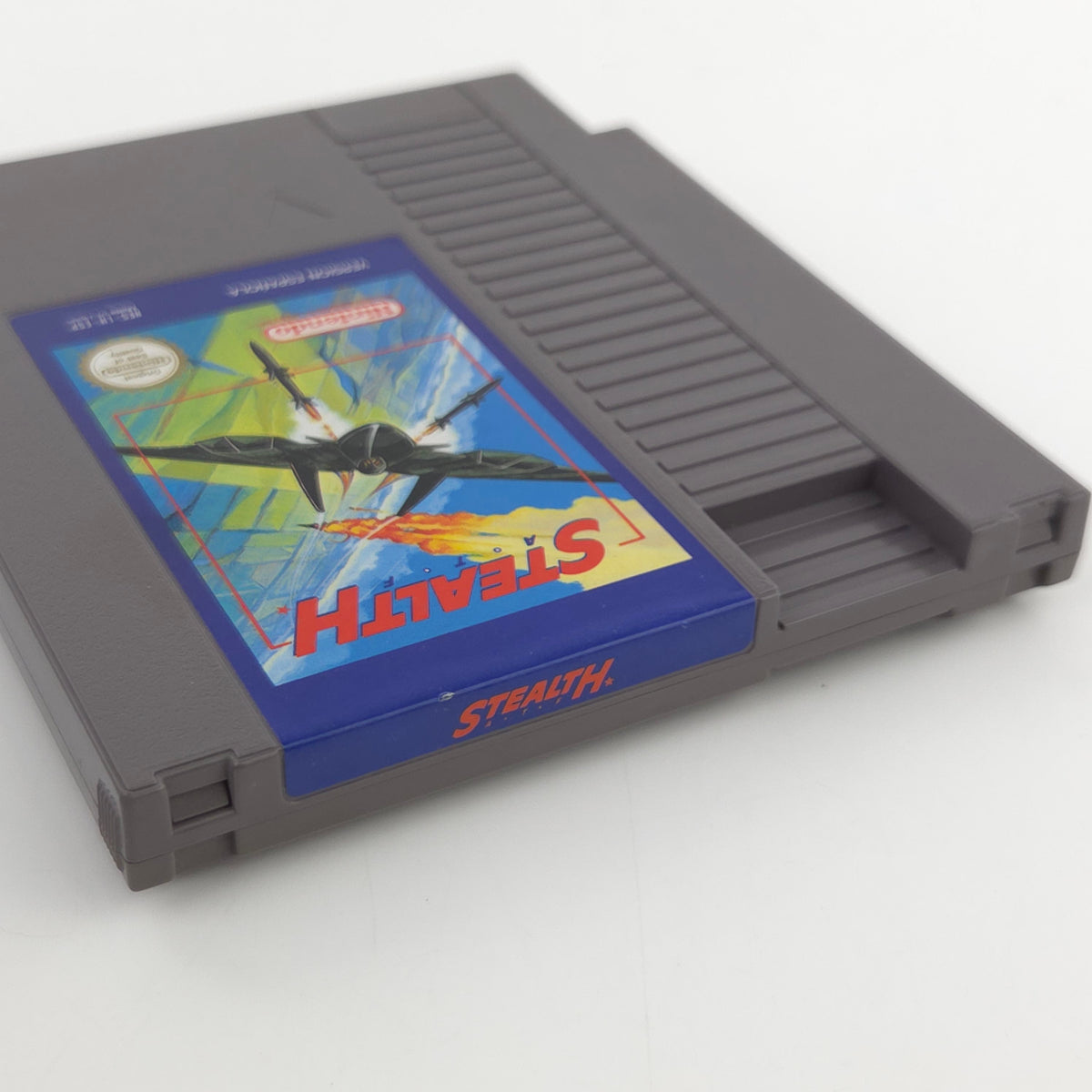 Nintendo NES Spiel Stealth ATF Modul Schutzhülle PAL B