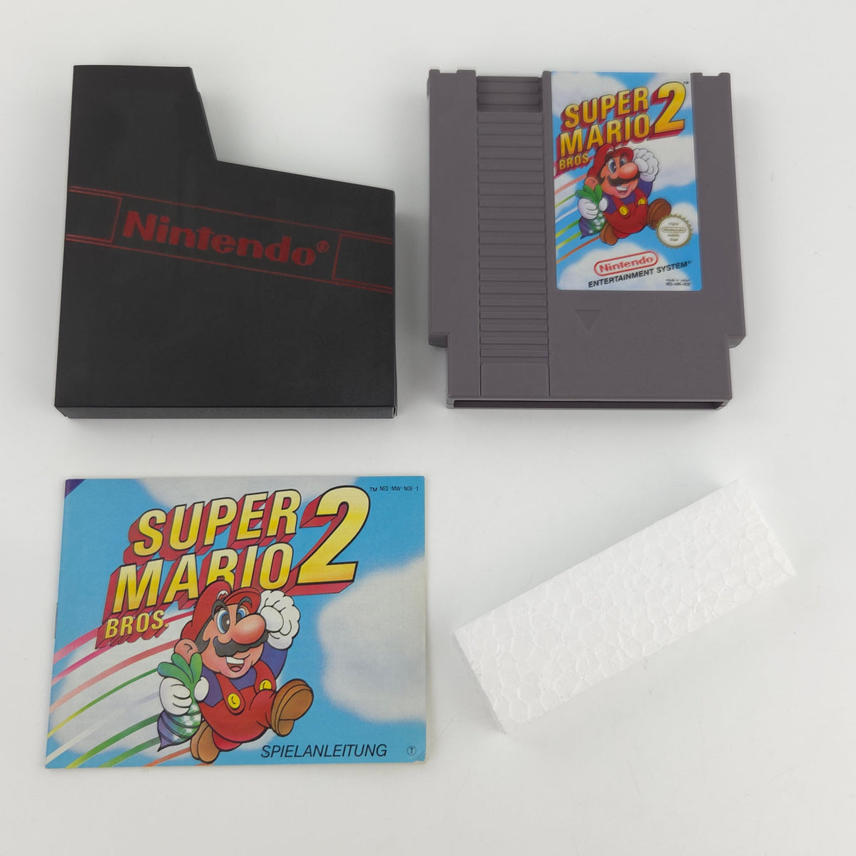 NES Spiel Super Mario Bros. 2 OVP geringe Gebrauchsspuren