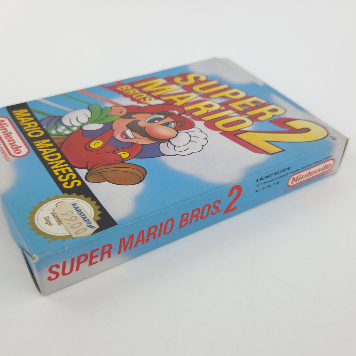 NES Spiel Super Mario Bros. 2 OVP geringe Gebrauchsspuren