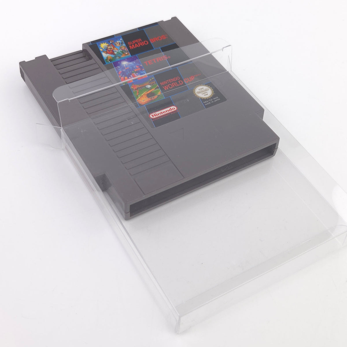 NES Spiel Super Mario Bros. 3 in 1 Modul Schutzhülle NOE