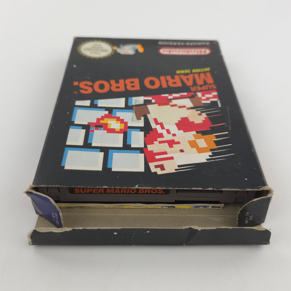 Nintendo NES Spiel Super Mario Bros. Modul Anleitung OVP