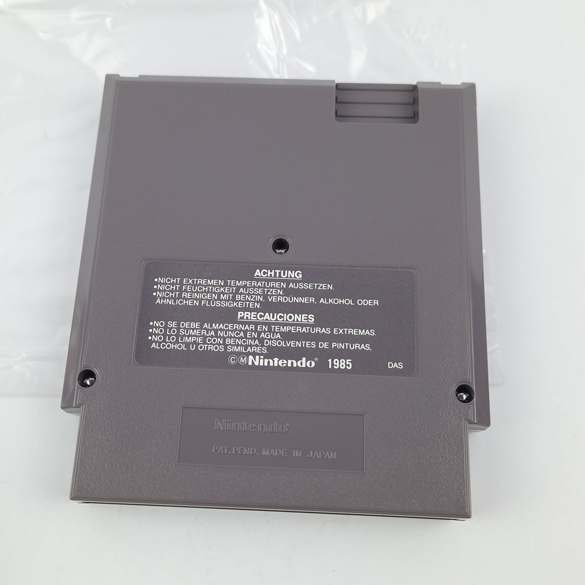 Nintendo NES Spiel – Super Mario Bros. Modul OVP PAL