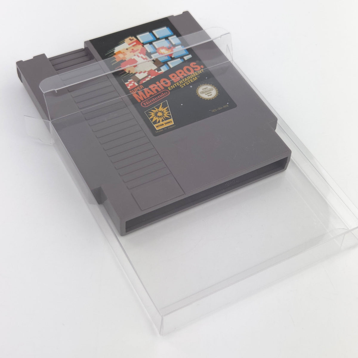 Nintendo NES Spiel Super Mario Bros Modul Schutzhülle NOE