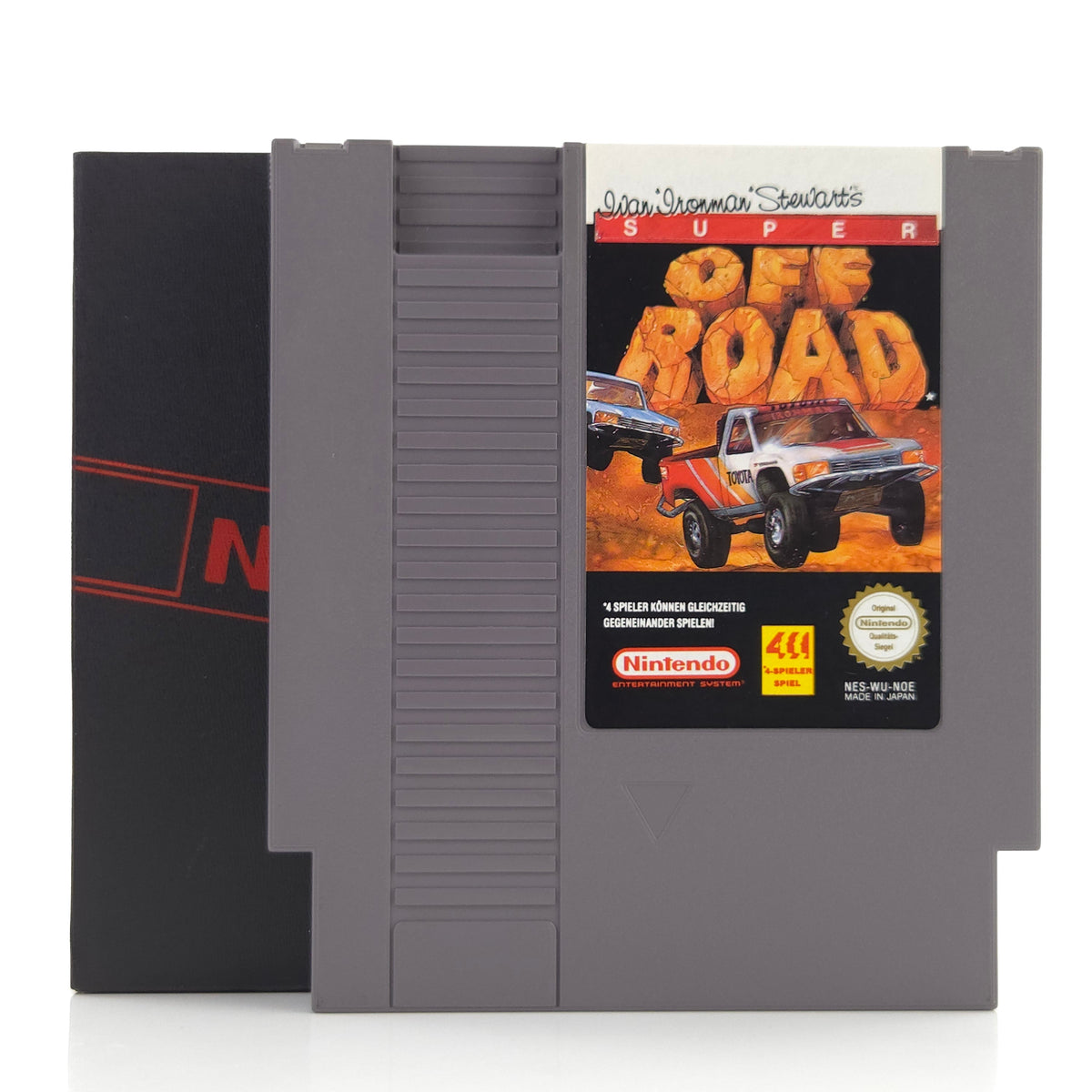 NES Spiel Super Off Road Modul Schuber PAL B NOE