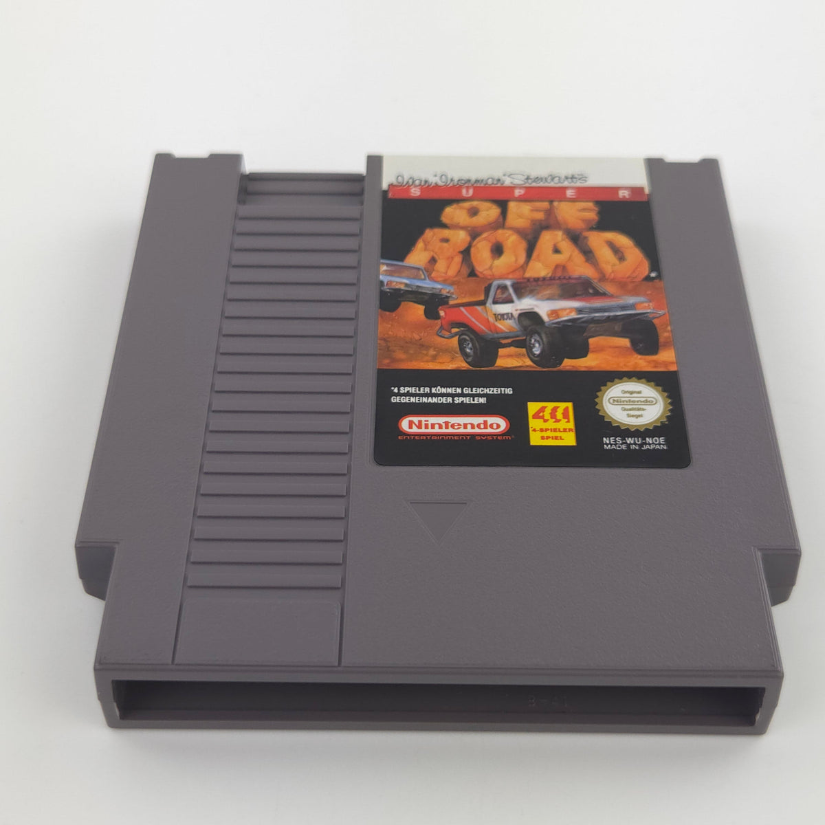 NES Spiel Super Off Road Modul Schuber PAL B NOE