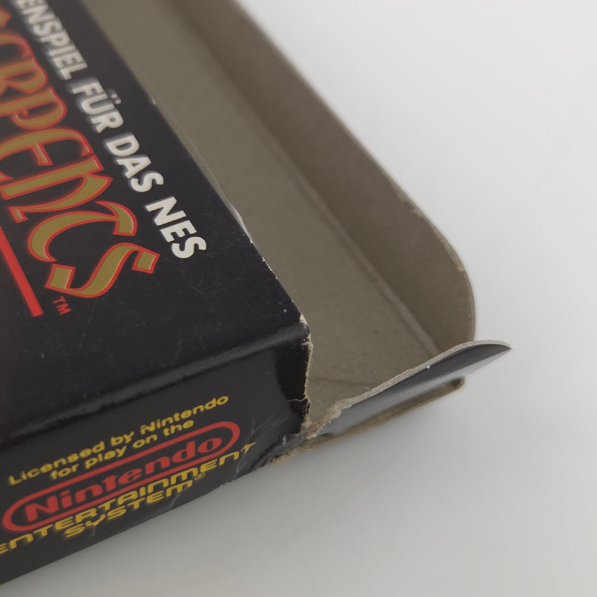 Nintendo NES Spiel Swords and Serpents OVP CIB nahezu neuwertig