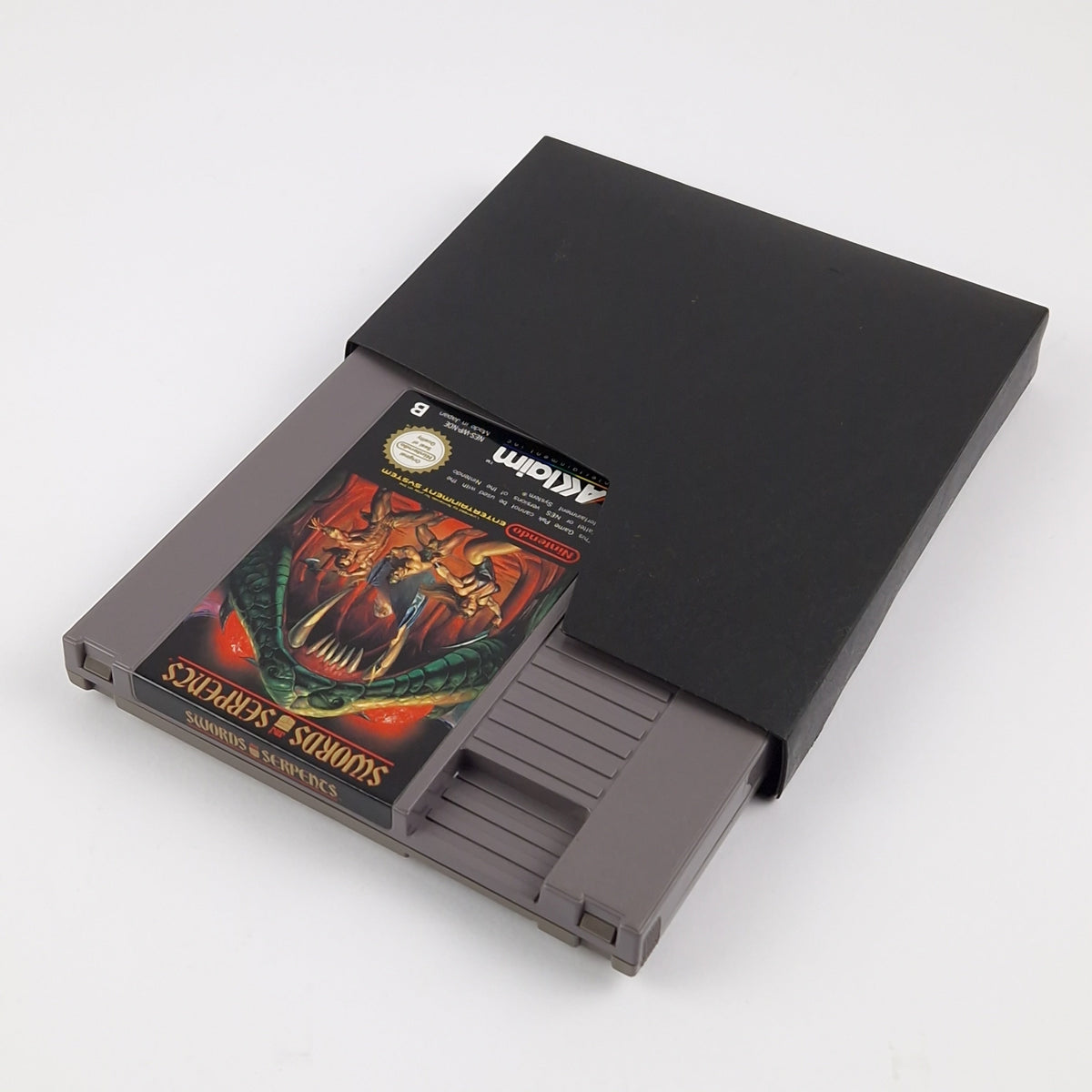 Nintendo NES Spiel – Swords and Serpents Modul PAL-B