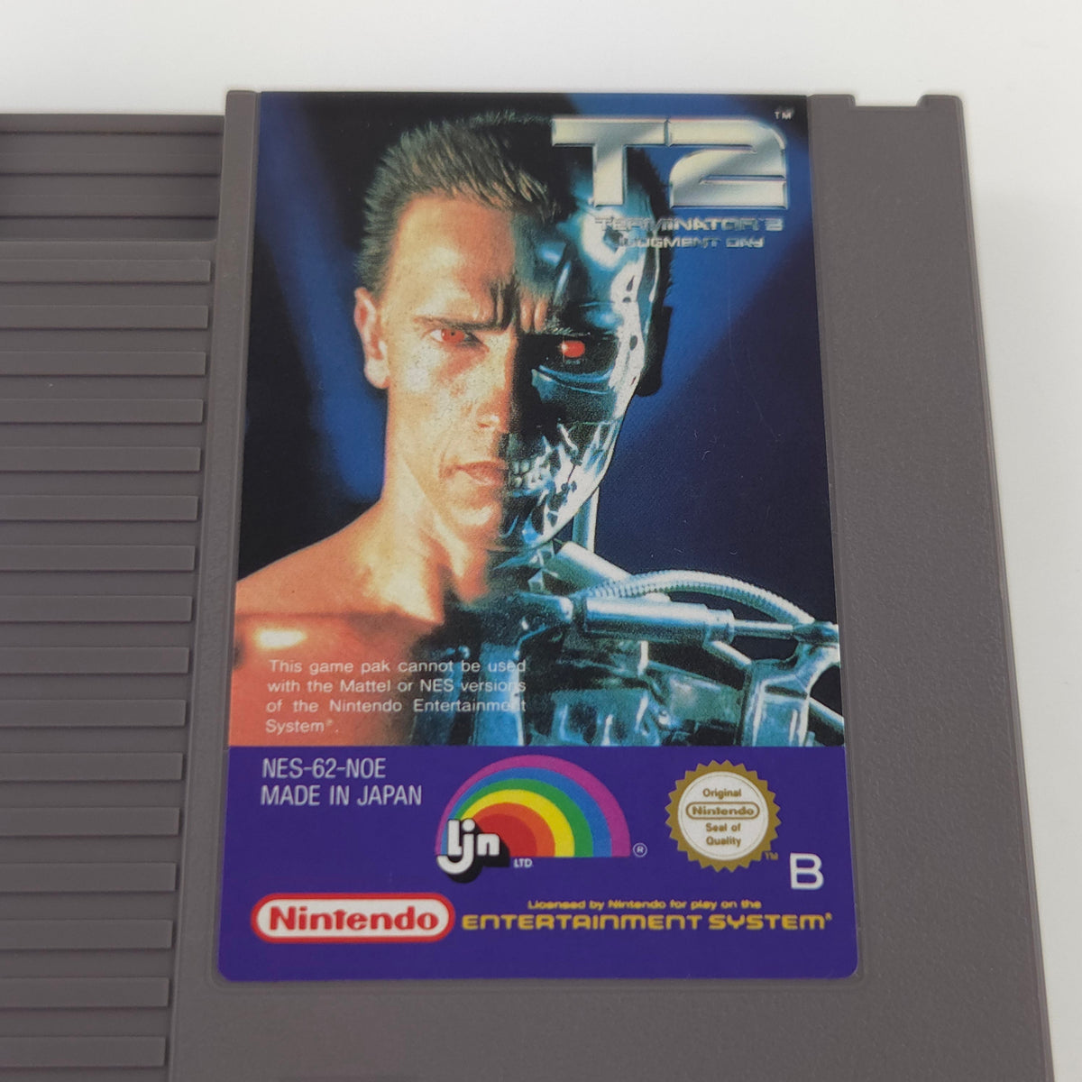 NES Spiel T2 Terminator 2 Judgment Day Modul Schuber