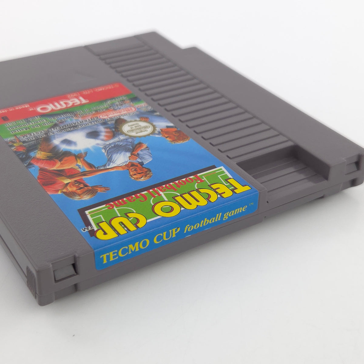 Nintendo NES Spiel Tecmo Cup Football Modul Schutzhülle