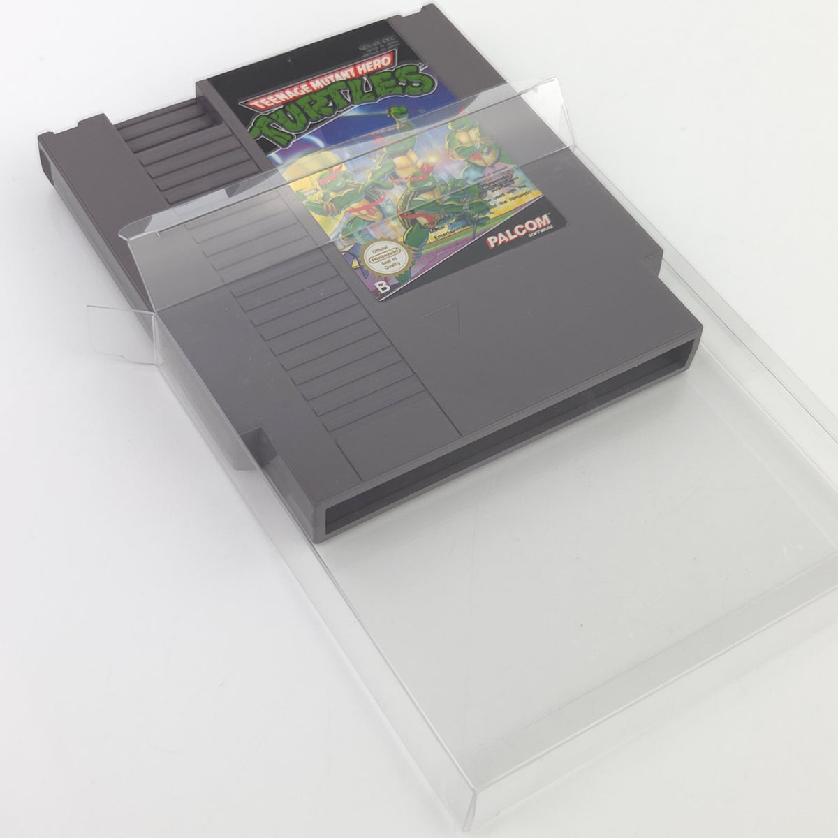 Nintendo NES Spiel TMHT Turtles Modul Schutzhülle PAL B