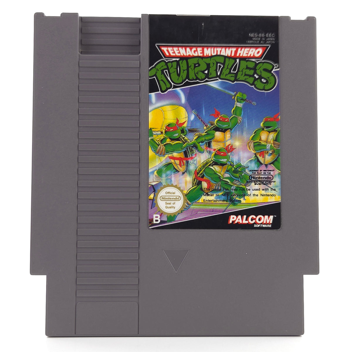 Nintendo NES Spiel TMHT Turtles Modul Schutzhülle PAL B