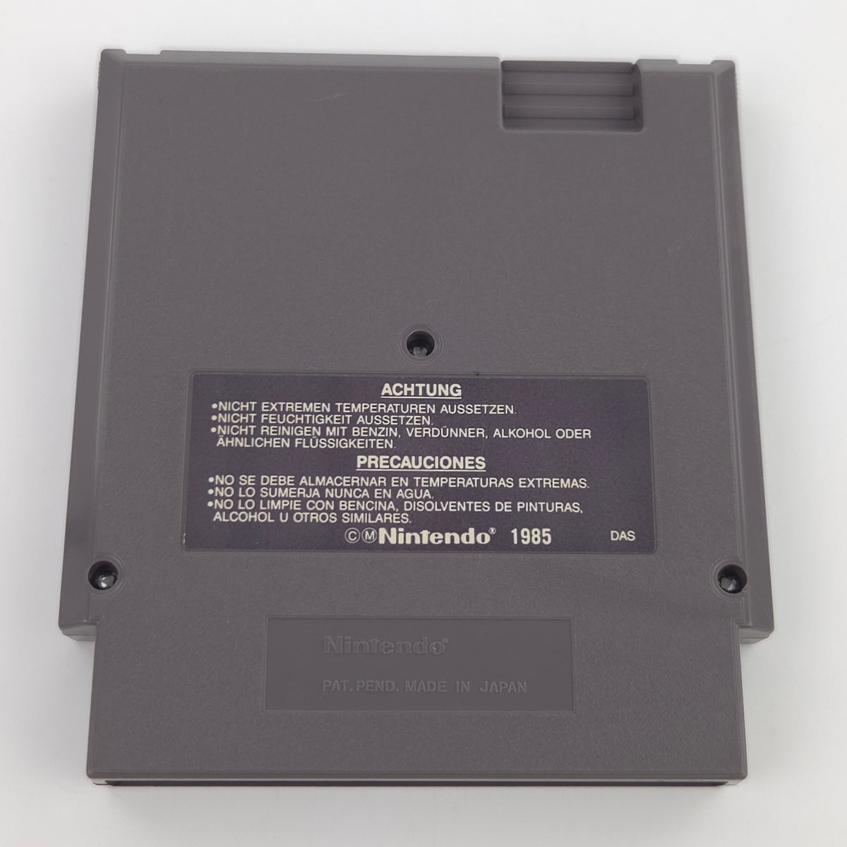 Nintendo NES Spiel TMHT Turtles Modul Schutzhülle PAL B