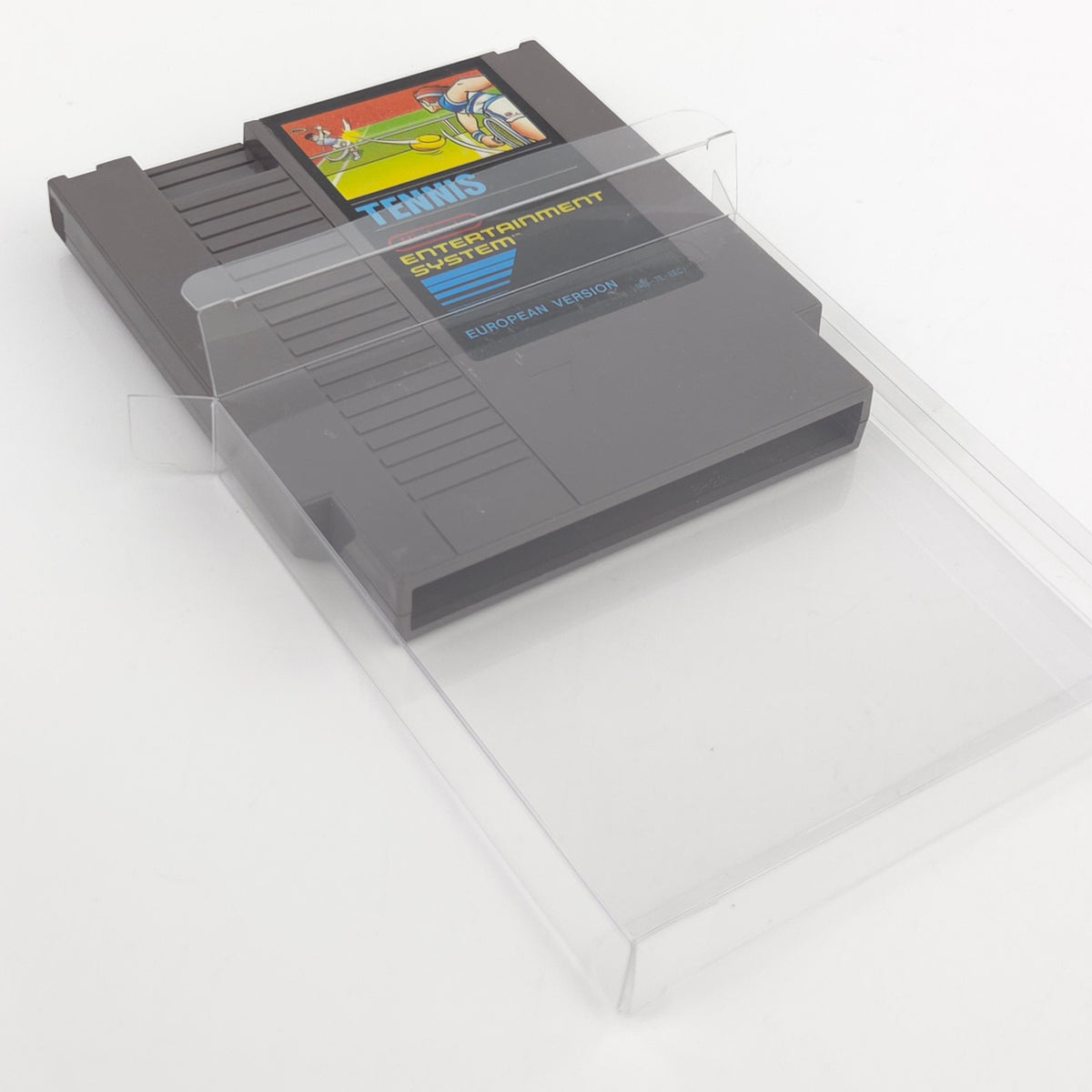 Nintendo NES Spiel Tennis Modul mit Schutzhülle PAL B