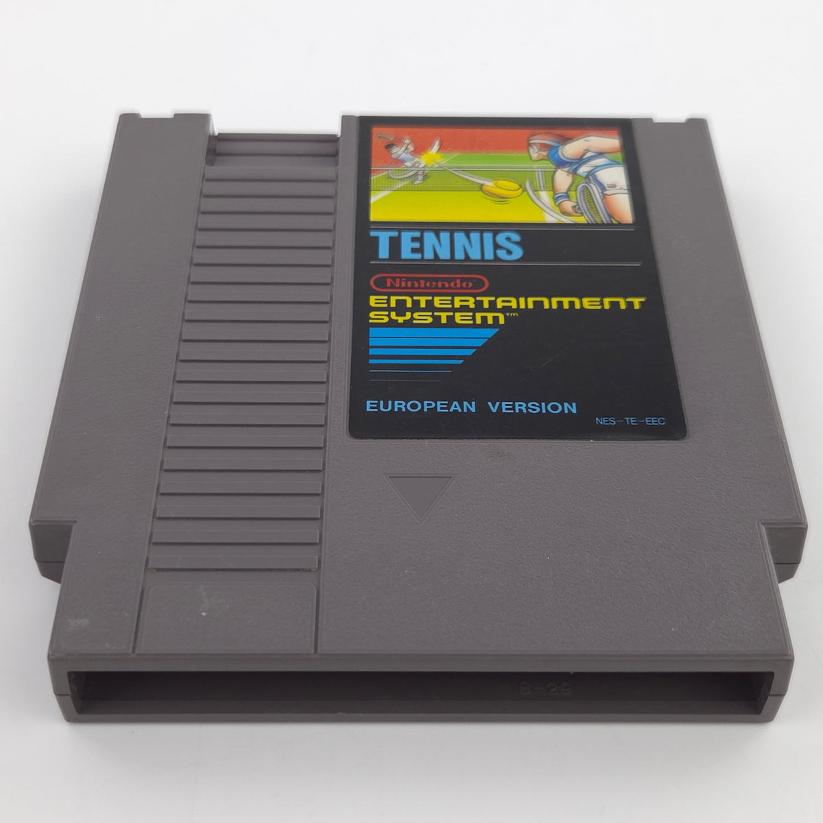 Nintendo NES Spiel Tennis Modul mit Schutzhülle PAL B