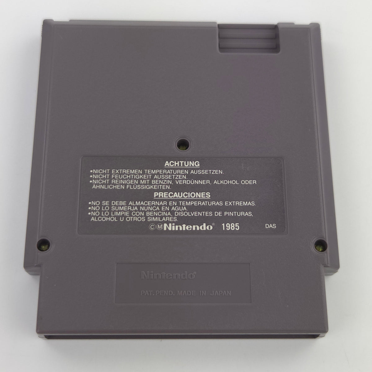 Nintendo NES Spiel Tetris 2 Modul Schutzhülle PAL NOE