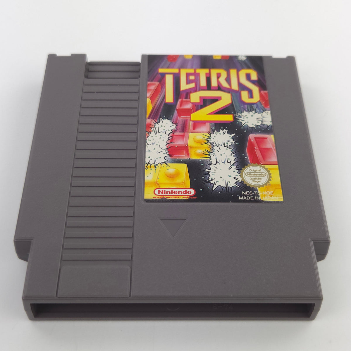 Nintendo NES Spiel Tetris 2 Modul Schutzhülle PAL NOE