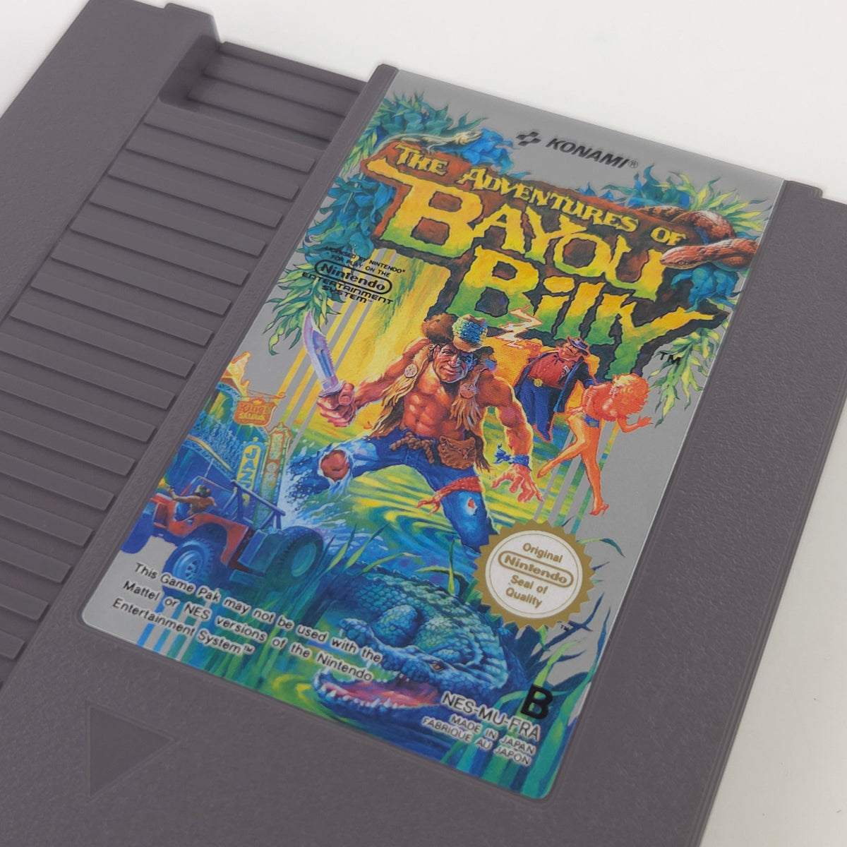 NES Spiel The Adventures of Bayou Billy Schuber PAL-B