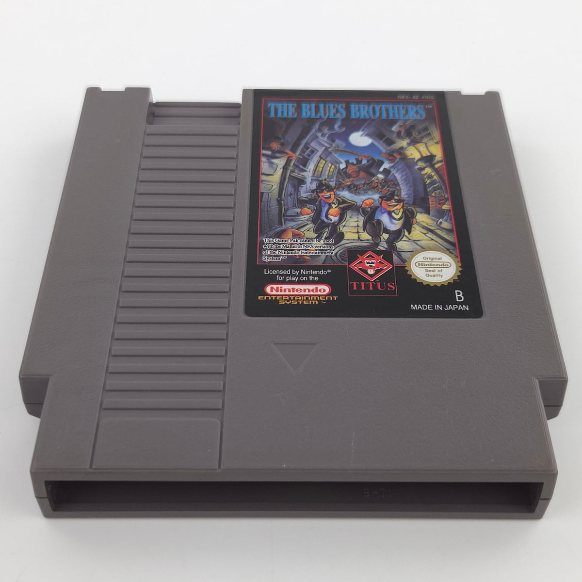 Nintendo NES Spiel The Blues Brothers Modul Schutzhülle