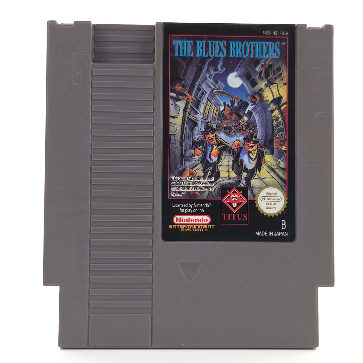 Nintendo NES Spiel The Blues Brothers Modul Schutzhülle