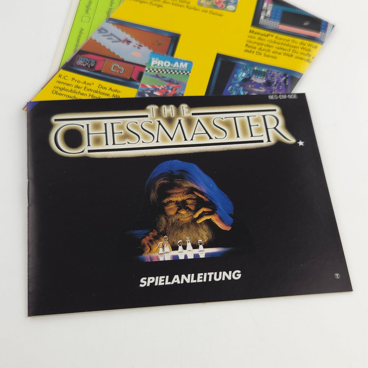 Nintendo NES Spiel The Chessmaster nahezu neuwertig CIB