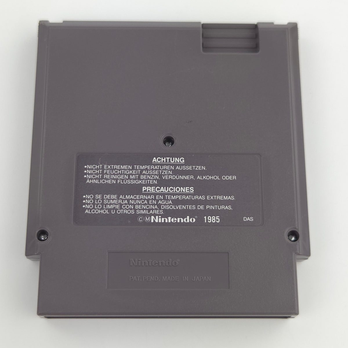Nintendo NES Spiel The Chessmaster Modul Schutzhülle NOE