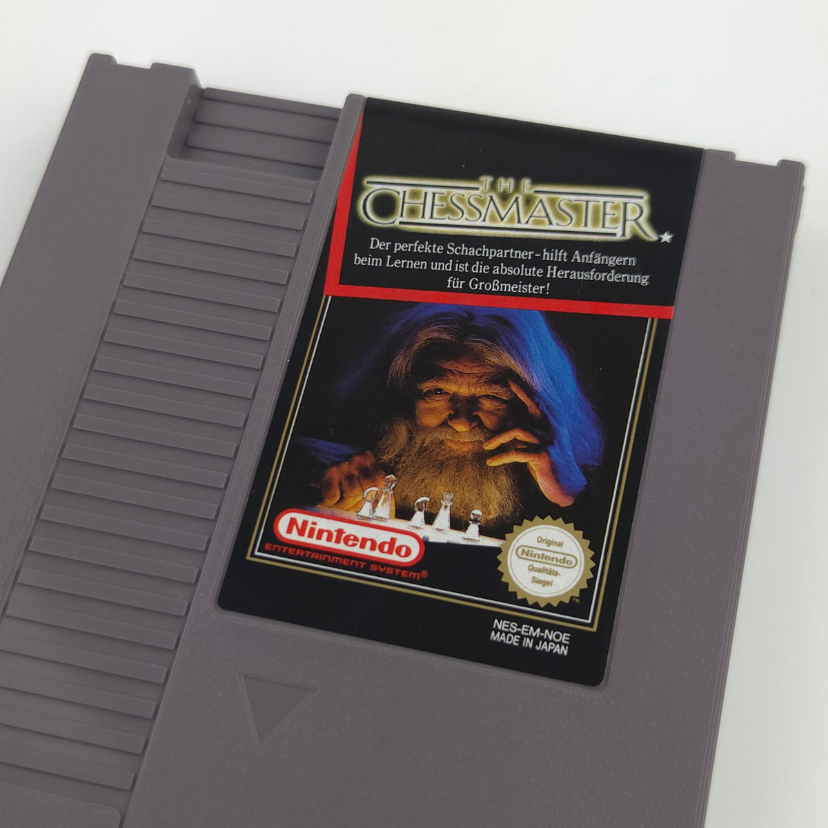 Nintendo NES Spiel The Chessmaster Modul Schutzhülle NOE