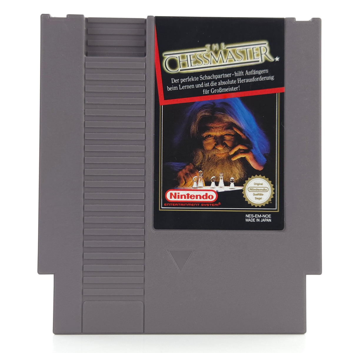 Nintendo NES Spiel The Chessmaster Modul Schutzhülle NOE