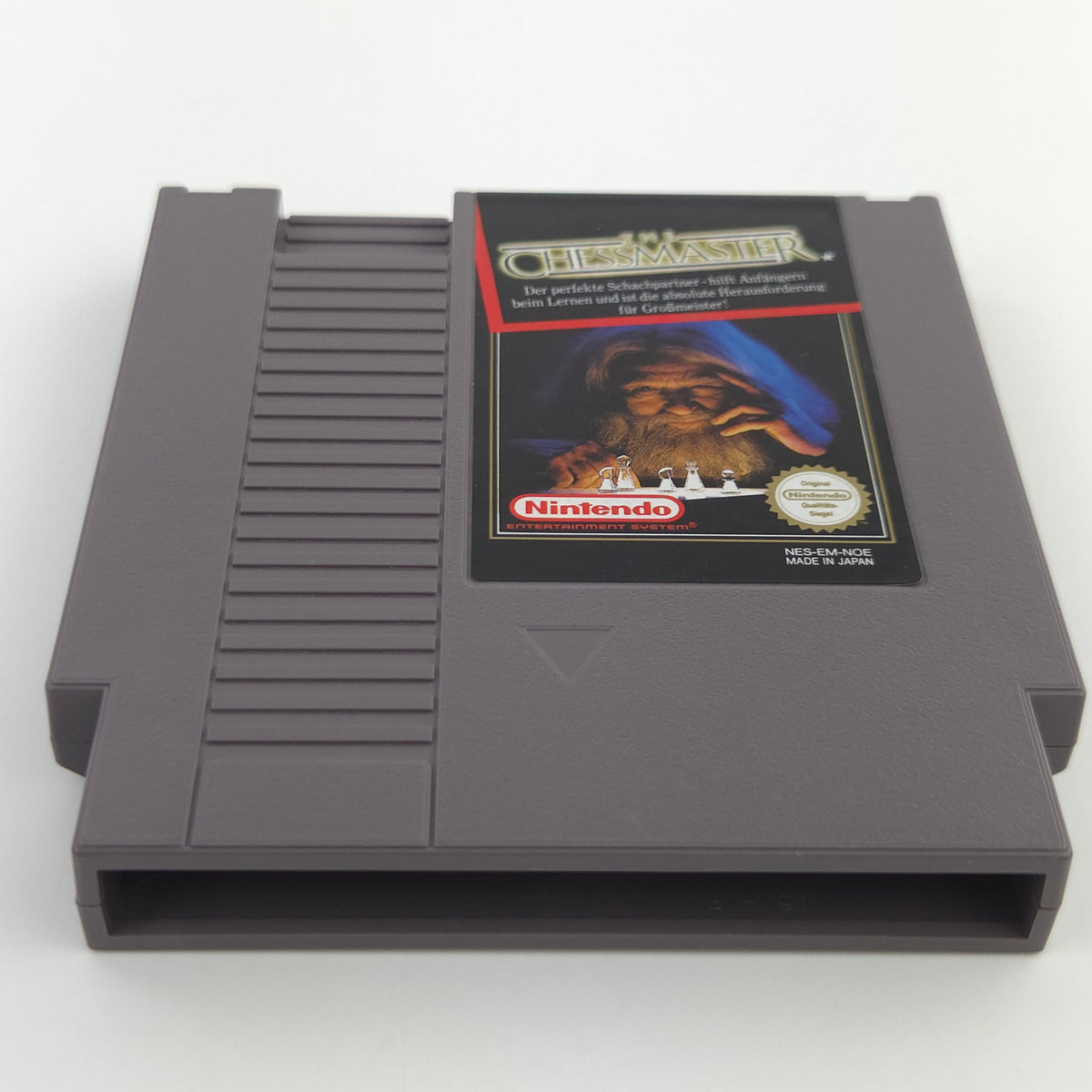 Nintendo NES Spiel The Chessmaster Modul Schutzhülle NOE