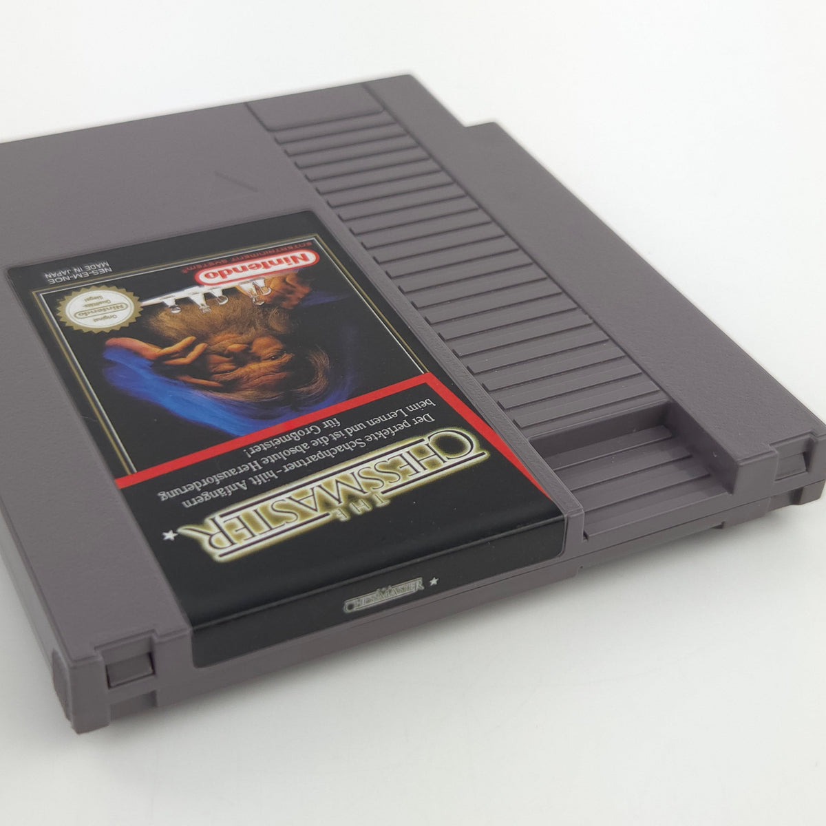 Nintendo NES Spiel The Chessmaster Modul Schutzhülle NOE