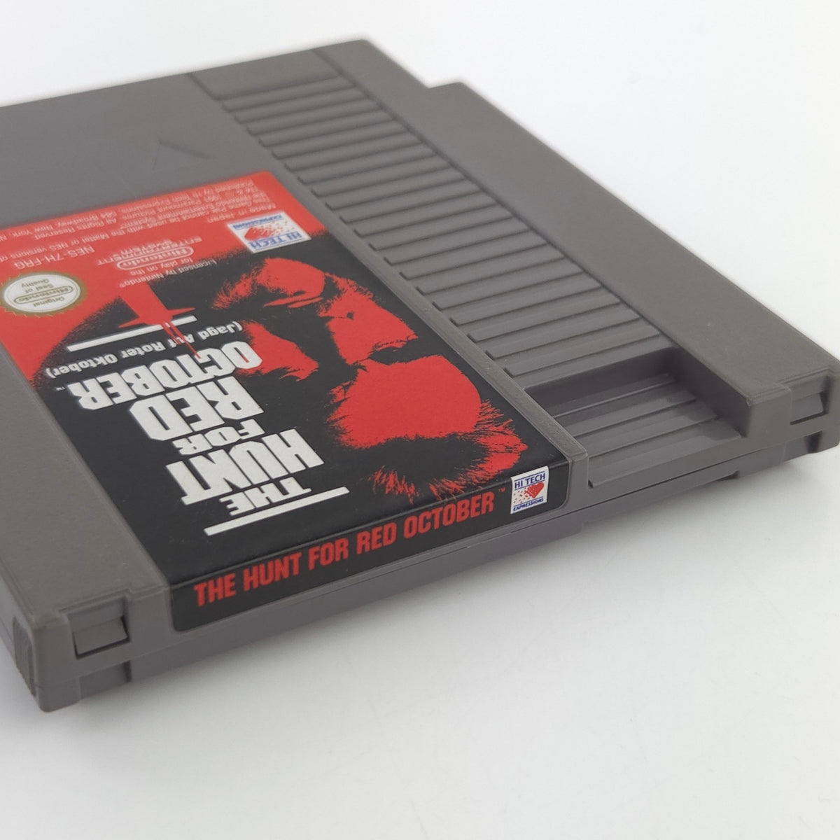 NES Spiel The Hunt For Red October Modul Schutzhülle