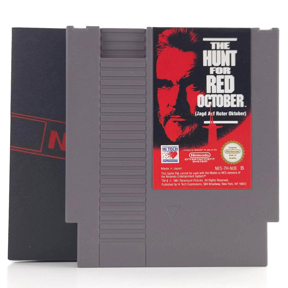 NES Spiel The Hunt For Red October Modul Schuber NOE