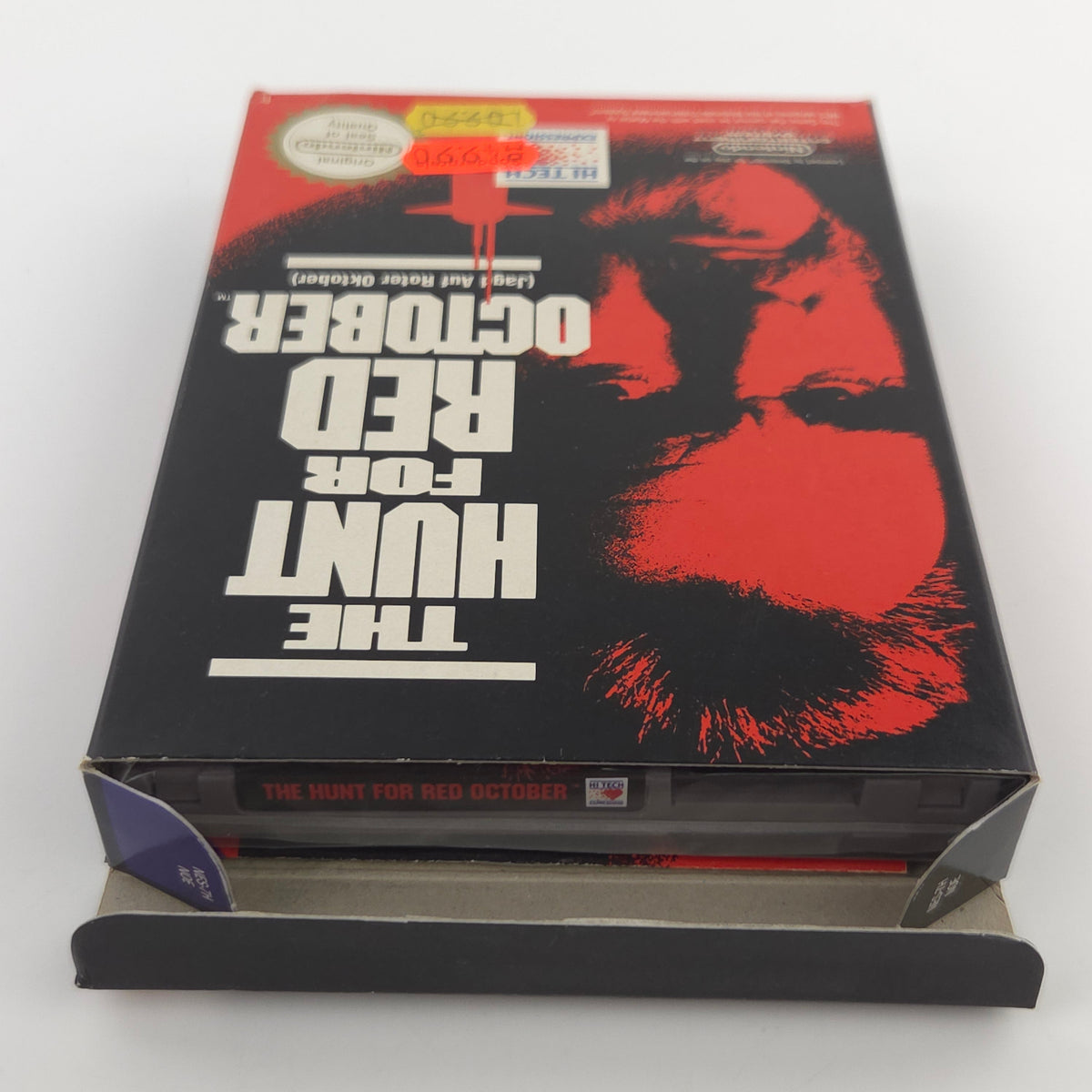 Nintendo NES Spiel Hunt for Red October nahezu neuwertig