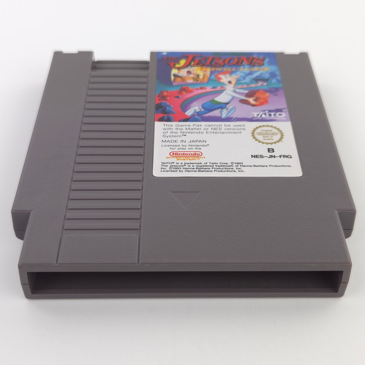 NES Spiel The Jetsons Modul Schuber PAL FRA Cartridge