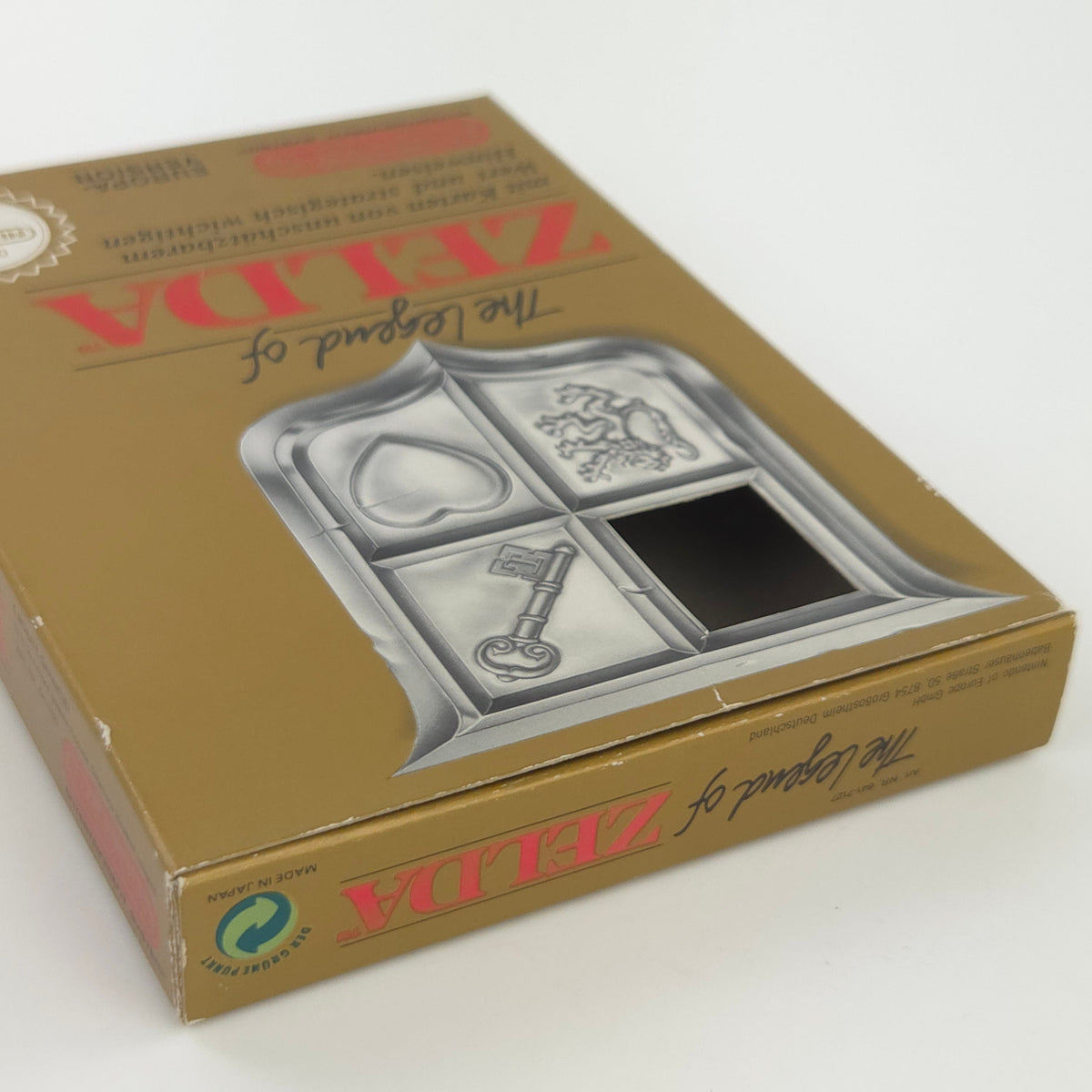 Nintendo NES Spiel The Legend of Zelda CIB NOE PAL-B