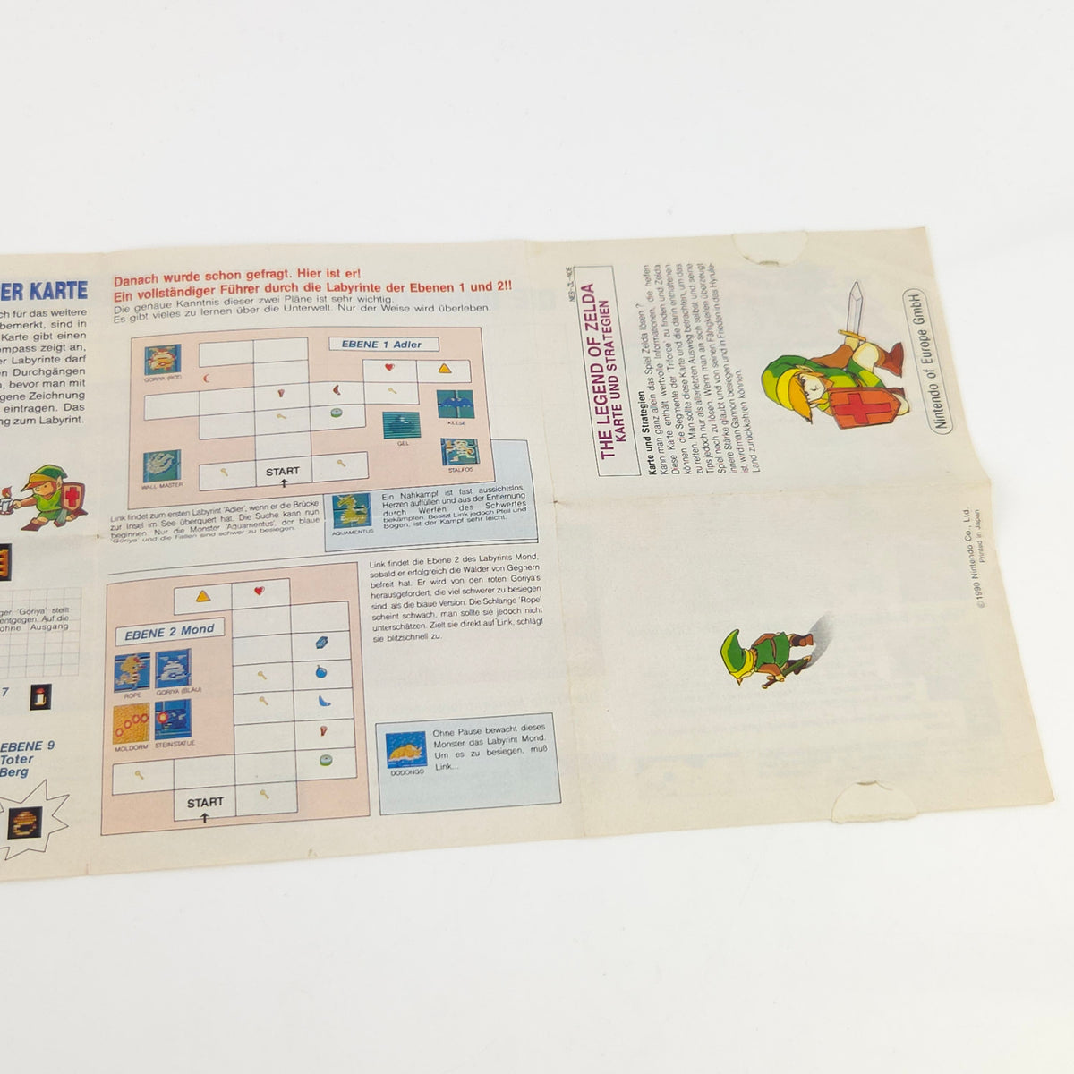 Nintendo NES Spiel The Legend of Zelda CIB NOE PAL-B