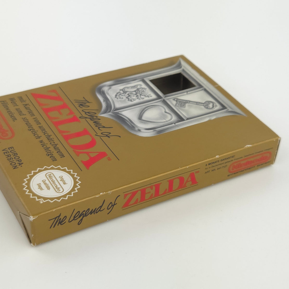 Nintendo NES Spiel The Legend of Zelda CIB NOE PAL-B