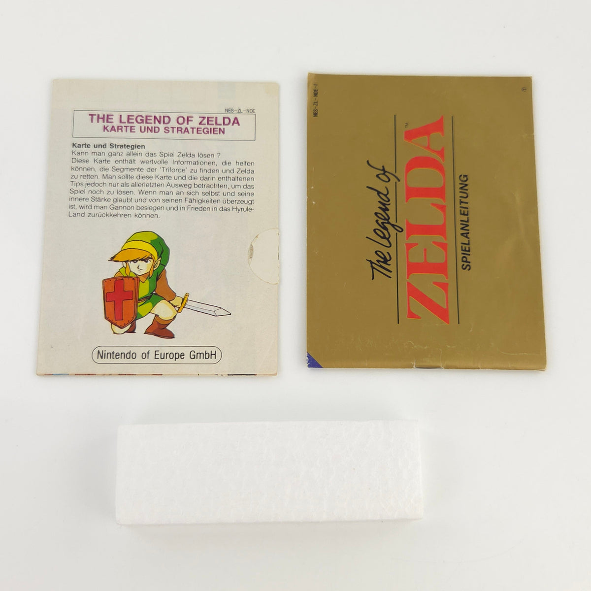 Nintendo NES Spiel The Legend of Zelda CIB NOE PAL-B