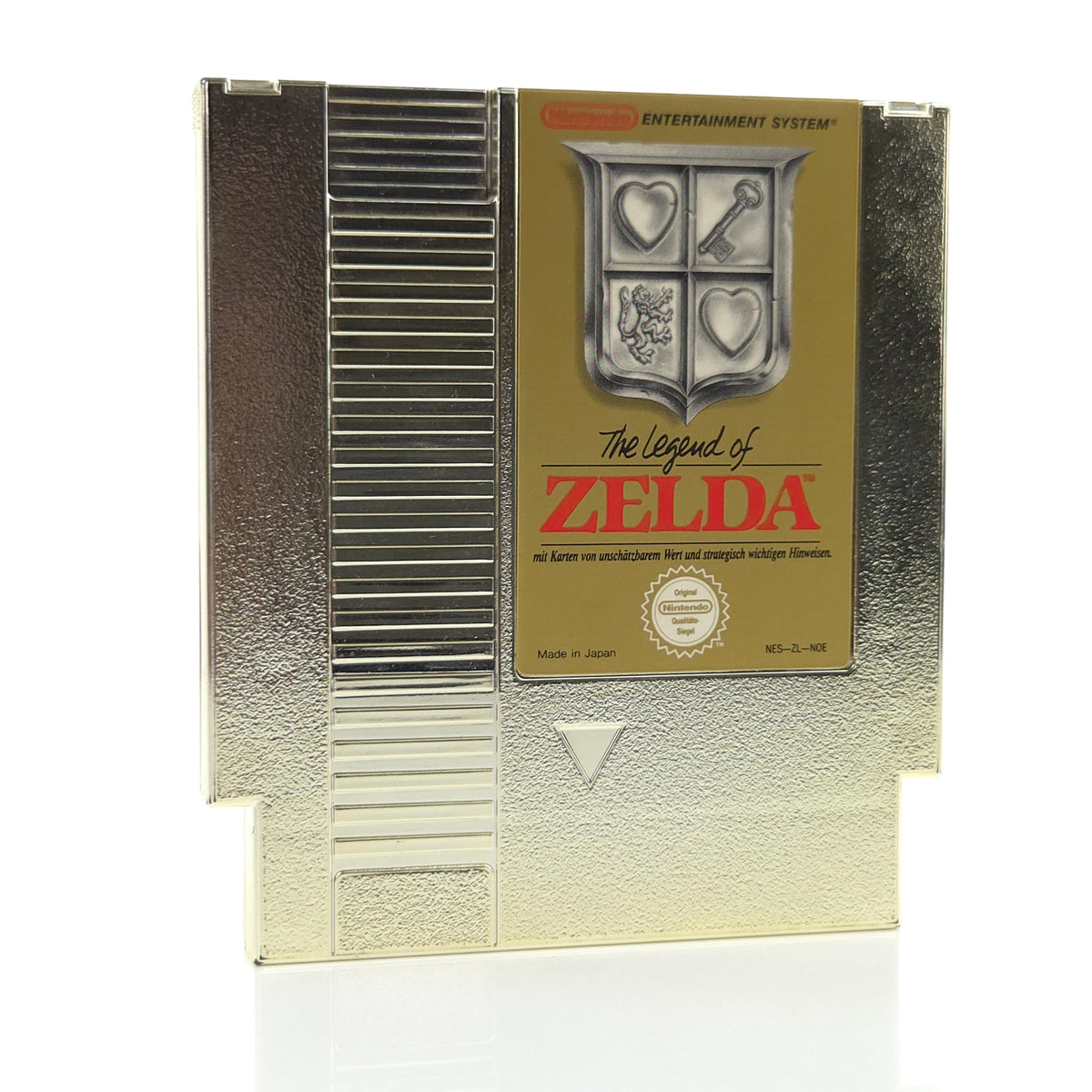 NES Spiel The Legend of Zelda Modul Schutzhülle NOE PAL