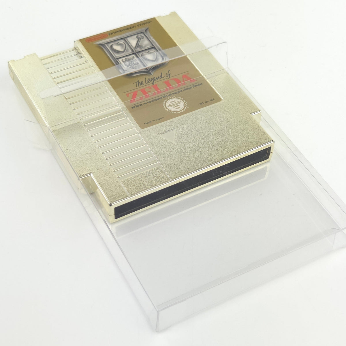NES Spiel The Legend of Zelda Modul Schutzhülle NOE PAL