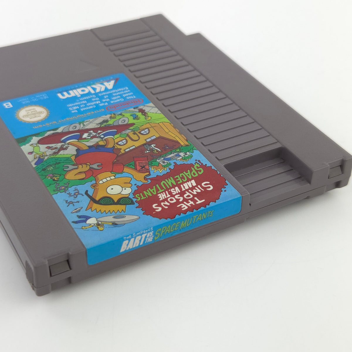 Nintendo NES Spiel Bart VS. Space Mutants Modul PAL NOE
