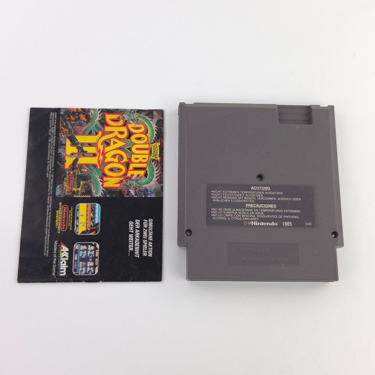 NES Spiel Bart VS. The Space Mutants OVP PAL-B NOE